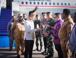 Wapres Gibran Disambut Gubernur Bersama Forkopimda di Sorong, Kunjungan Kerja di PBD, Gibran Soroti Ekonomi Rakyat
