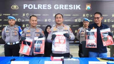 Jalur Sabu Gresik-Surabaya Diputus: Polres Ringkus Jaringan, 68,211 Gram Gagal Edar