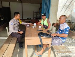 Bhabinkamtibmas Humanis, Dekat dengan Warga dan Aktif Berikan Himbauan