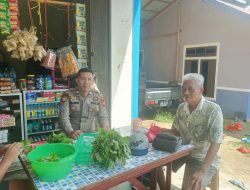 Senyum Polisi di Tengah Masyarakat, Ajak Warga Jaga Keamanan Bersama