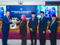 DPRD NTB Sampaikan Rekomendasi LKPJ 2025, Gubernur Tekankan Kerja Kolektif Hadapi Tantangan Daerah