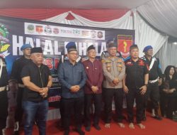Kapolsek Bekasi Barat Hadiri Halal Bilhalal Keluarga Besar GIBAS