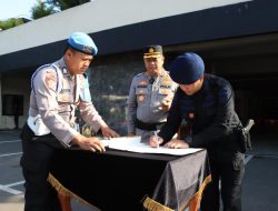 Serah Terima Mako Brimob, Perkuat Sinergi Jaga Keamanan Kota Bekasi