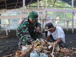 Libatkan TNI, Polri, Pemerintah Daerah dan Masyarakat, Dandim 1310/Bitung Pimpin Gerakan Indonesia Asri di Makawidey