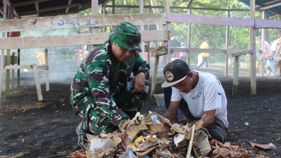 Libatkan TNI, Polri, Pemerintah Daerah dan Masyarakat, Dandim 1310/Bitung Pimpin Gerakan Indonesia Asri di Makawidey
