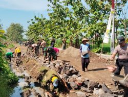 Cegah Erosi, TNI bangun Talud sepanjang 150m