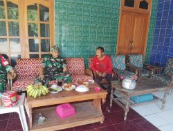 Humanis!! Babinsa Koramil Jatiroto Perkuat Kedekatan TNI dan Warga Wonogiri