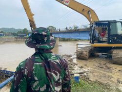 Upaya Pemulihan Bendungan di Langkahan Terus Berjalan Pasca Banjir