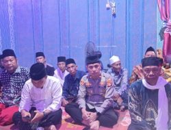 Kapolres Musi Rawas Utara Hadiri Tahlilan Korban Anak Tenggelam di Sungai Baung
