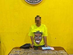 Polisi Sorong Bongkar Peredaran Ganja, Wanita 40 Tahun Ditangkap: Satresnarkoba Sorong Amankan 750 Gram