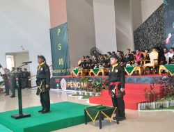 Pengukuhan PSM Kodam XIX/TT Menggelora, Kasdam Serahkan Bendera untuk Riau dan Kepri