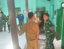 Danramil 03 Serengan Dampingi Sekda Kota Surakarta Cek Rumah Pahlawan Brigjen Slamet Riyadi Yang Mau Di Reha