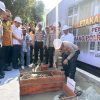 Kapolda Letakkan Batu Pertama Mako Polres Metro Depok: Pelayanan Harus Makin Baik