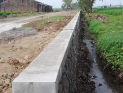 Talud Sepanjang 150 M Telah Rampung Dikerjakan