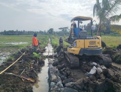 Satgas TMMD Kodim 0732/Sleman Kerahkan Alat Berat Percepat Pengerjaan