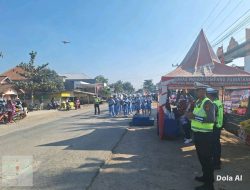 Pengamanan Karnaval Semarak HUT RI Ke-81, Polres Mesuji Pastikan Kelancaran dan Keamanan