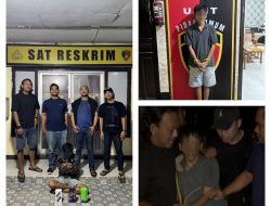 Unit Jatanras Satreskrim Polres Landak Bersama Satreskrim Polsek Sengah temila Berhasil Amankan Residivis Kasus Curat