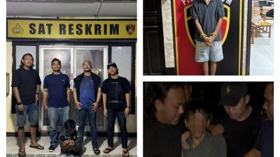 Unit Jatanras Satreskrim Polres Landak Bersama Satreskrim Polsek Sengah temila Berhasil Amankan Residivis Kasus Curat