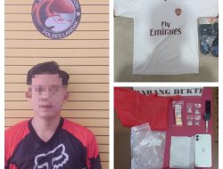 Pesan Shabu lewat Taxi di ringkus Polisi