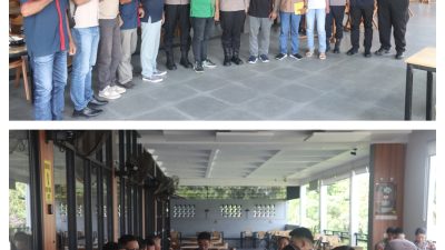 Silaturahmi Humanis Kapolres Landak, Polisi dan Buruh Kompak Jaga Kamtibmas dan Waspada El Nino