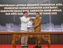 Wagub Aceh Tegaskan Komitmen Transparansi dalam Penyerahan Laporan Keuangan 2025