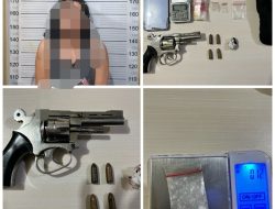 Bukan Hanya Sabu, Polres Lahat Temukan Revolver Rakitan dan Amunisi di Rumah Tersangka