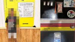 Unit 6 Satresnarkoba Polrestabes Palembang Gerebek Rumah di Bukit Kecil, Sabu Ditemukan di Lantai Depan Tersangka