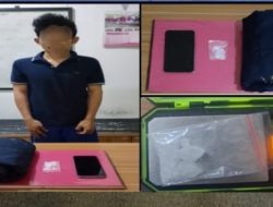 Pengedar Sabu OKI Tertangkap Tangan Jual ke Polisi Penyamar di SPBU Kayuagung