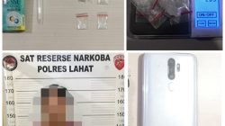 Satres Narkoba Polres Lahat Berhasil Ringkus Pengedar Sabu di Desa Tanjung Payang