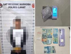 Buang Sabu ke Kloset Saat Digerebek, Pengedar di Lahat Tetap Tak Lolos dari Polisi