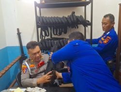 Polda Sumsel Gelar Sidak Senjata Api Dinas, Pastikan Disiplin dan Keamanan Personel