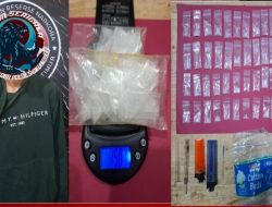 Kabur Saat Dipatroli, Bandar Sabu 47 Paket di OKU Timur Dibekuk Polisi