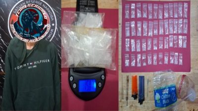 Kabur Saat Dipatroli, Bandar Sabu 47 Paket di OKU Timur Dibekuk Polisi