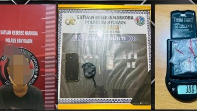Polres Banyuasin Ungkap Tiga Kasus Narkoba dalam 4 Hari, Sabu 8 Paket Disita di Rambutan