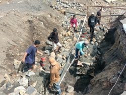 Pembangunan Jembatan Beton Mulai Dikebut di Girian Indah, Dandim 1310/Bitung Pastikan Pekerjaan Selesai Tepat Waktu