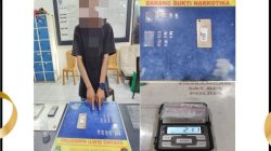 Kabur dan Buang Sabu Saat Dikejar, Tersangka di Perumahan Beca Sekayu Terjatuh dan Ditangkap Polisi