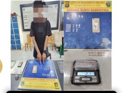 Kabur dan Buang Sabu Saat Dikejar, Tersangka di Perumahan Beca Sekayu Terjatuh dan Ditangkap Polisi