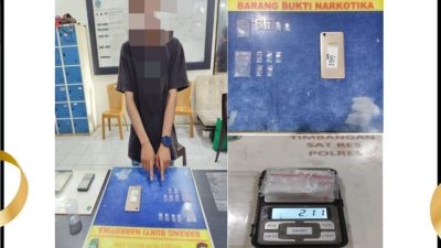 Kabur dan Buang Sabu Saat Dikejar, Tersangka di Perumahan Beca Sekayu Terjatuh dan Ditangkap Polisi