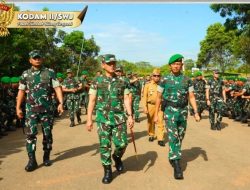 Pangdam II/Sriwijaya Tinjau Progres Pembangunan Yon TP 947/PA di Musi Rawas : “Perkuat Pertahanan Wilayah”
