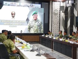 Kasdam II/Swj Mengikuti kegiatan Evaluasi Tata Tuksat Brigif dan Yonif TP: Menuju Satuan yang Membanggakan