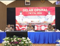 Kapolda Sumsel Pimpin Gelar Operasional Triwulan I 2026, Evaluasi Terbuka Perkuat Pelayanan Publik