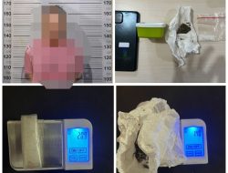 Berlari ke Dapur Saat Digerebek, Pengedar Sabu dan Ganja di Perumnas Lahat Tetap Tak Berkutik