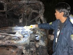 Dua Dump Truck Batu Bara Tabrakan di Jalan Hauling Muratara, Satu Sopir Tewas Terbakar