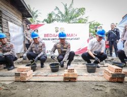 Polda Sumsel Bedah 37 Rumah Warga Sambut Hari Bhayangkara 2026