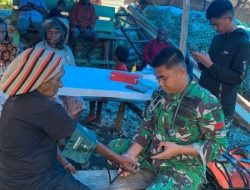 Ikhtiar Langka Kesembuhan Menuju Kesejahtraan Satgas PAMTAS RI-PNG Mobile Yonif 725/Woroagi