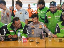 Dirlantas Polda Jateng “Jagongan Bareng Ojol, Ojol Tertib Berlalu Lintas