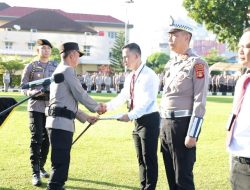Kapolda Sumsel Beri Penghargaan kepada 48 Personel Berprestasi, dari Ungkap Pupuk hingga Misi PBB