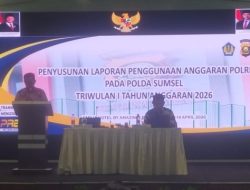 Polda Sumsel Susun Laporan Anggaran Triwulan I 2026, Perkuat Akuntabilitas Publik