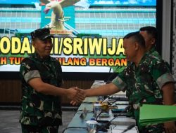 Optimalkan Kinerja Organisasi, Kodam II/Sriwijaya Terima Kunjungan Tim Implementasi Doktrin Srenaad