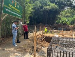 Pastikan Pembangunan Sesuai Standar, Dandim Tulungagung Tinjau Jembatan Perintis Garuda